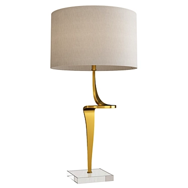 Elegant Deans Court Table Lamp 3D model image 1 