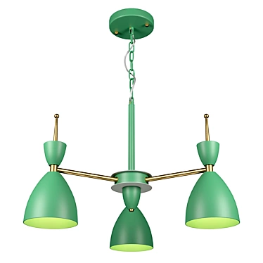 Title: Modern Kids Pendant Chandelier - Gemma 3D model image 1 