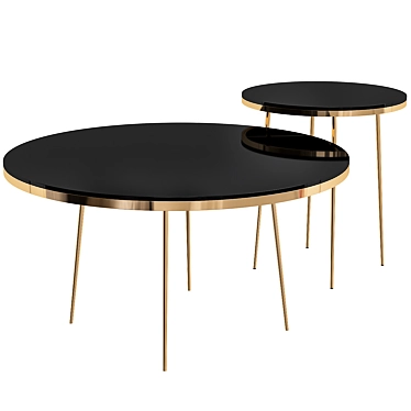 Luxore Coffee Table: Elegant and Functional 3D model image 1 