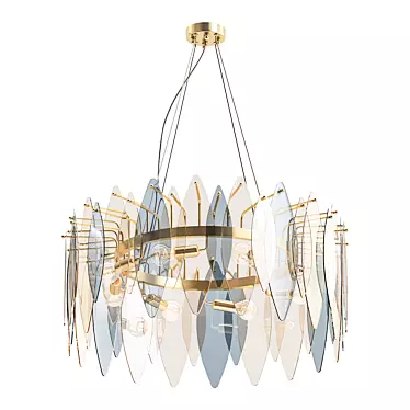 Elegance Illuminated: Monaghan Chandelier 3D model image 1 