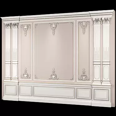 Timeless Elegance: Classical Wall Decor 3D model image 1 