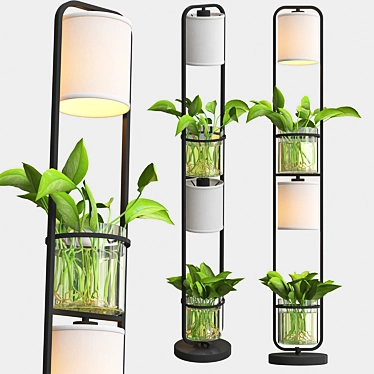 Modern Countryside Garden Floor Lamp