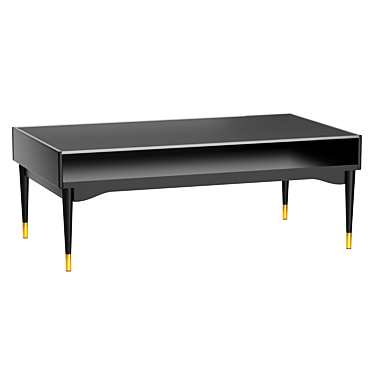 Sleek and Chic Coffee Table 3D model image 1 