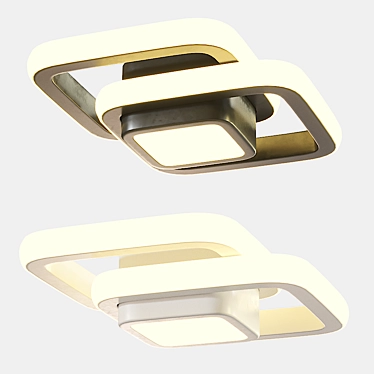 Modern Ceiling Lamp with Black and White Options on AliExpress 3D model image 1 