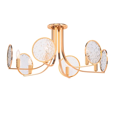 Moibeal Bronze Chandelier 3D model image 1 