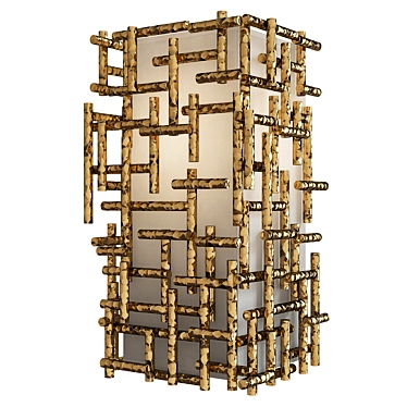 Elegant Farrah Wall Sconce 3D model image 1 