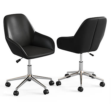 Ergonomic Flash Furniture Office Chair 3D model image 1 