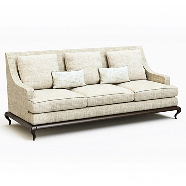 Elegant Nest Sofa by Decca Home 3D model image 1 