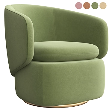 Comfort Plus Armchair 3D model image 1 