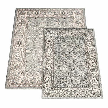 Carmel Clevie Rug - Elegant and Versatile Modern Decor 3D model image 1 