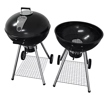 Napoleon Rodeo Charcoal Grill 3D model image 1 