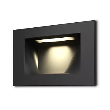 Sleek LED Staircase Luminaire - Integrator IT-731 3D model image 1 