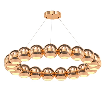 Sleek Timebeus Pendant 3D model image 1 