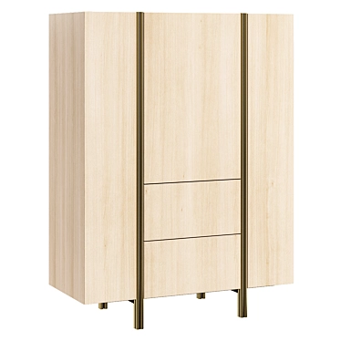  Stylish Cabinet Edge - Versatile Design 3D model image 1 