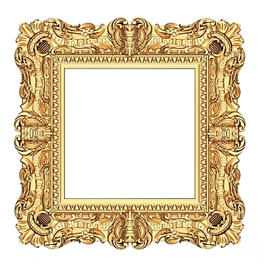 Elegant Frame Classic Design 3D model image 1 