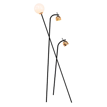 Adjustable LED Floor Lamp 3D model image 1 