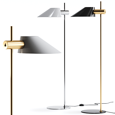 COHEN Floor Lamp: Elegance Illuminated 3D model image 1 
