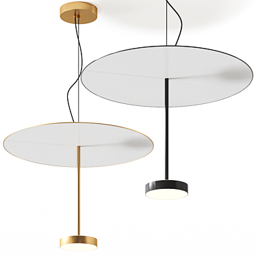 SERVOLUCE Pendant Lamp: Modern Elegance from Firmamento Milano 3D model image 1 