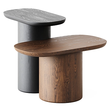 RAIN Porto High Table: Sleek and Stylish 3D model image 1 
