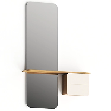 Reflective Elegance: UMAGE Spiegel Mirror 3D model image 1 