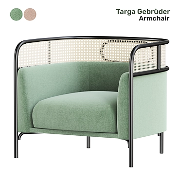 Targa Gebruder Armchair: Stylish and Comfortable 3D model image 1 
