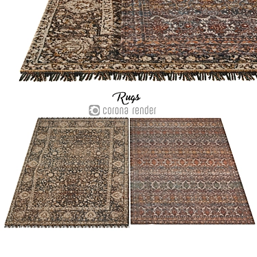 Luxury Carpets: Elegant Flooring Solution 3D model image 1 