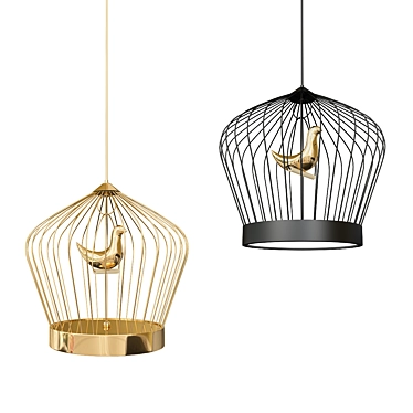 Twee T - Canary-Inspired Lamp System 3D model image 1 