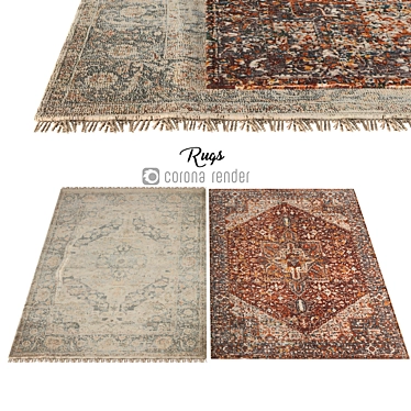 Luxury Carpets - Beautiful and Durable 3D model image 1 