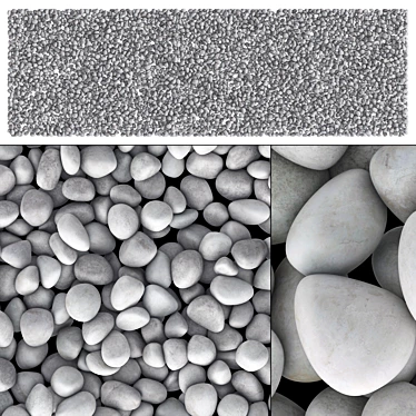 Decorative Gravel #2 - Small Size 3D model image 1 