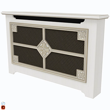 Classic Radiator Screen 3D model image 1 