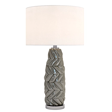 Elegant Glow: Uttermost Kari Table Lamp 3D model image 1 