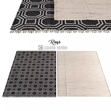 Soft and Stylish Carpets 3D model image 1 