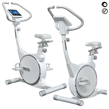 Xiaomi Merach Spinning Bike - Superior Home Exercise Equipment 3D model image 1 