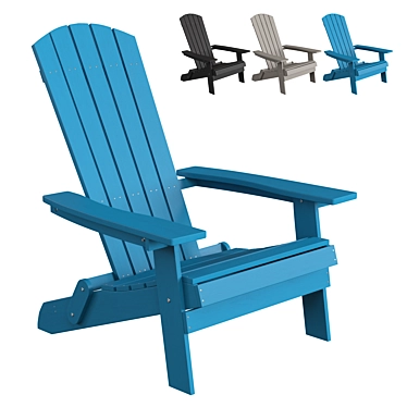 All-Weather Adirondack Chair - Charlestown 3D model image 1 