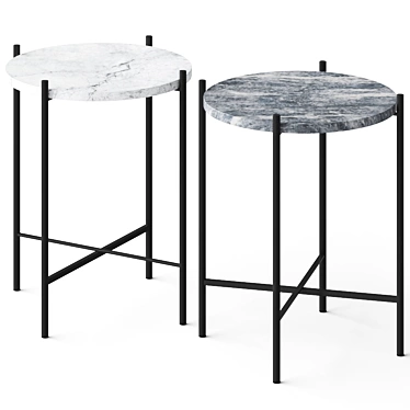 Selia Side Table: Chic & Modern 3D model image 1 