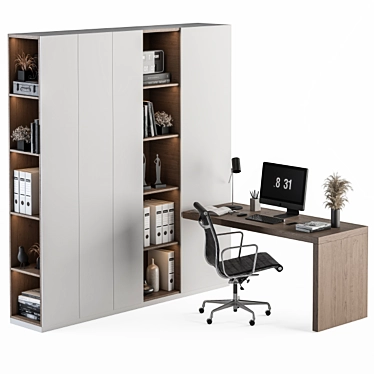 Elegant Office Essentials: Home-Office 25 3D model image 1 