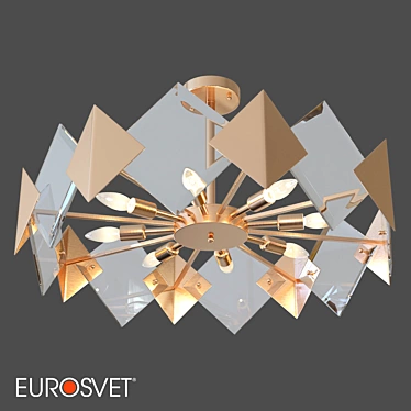 OM Origami Smart Ceiling Lamp 3D model image 1 