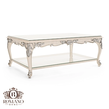 Handcrafted Josephine Coffee Table: Customizable and Elegant 3D model image 1 