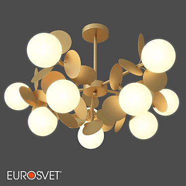 Title: Matisse Ceiling Chandelier with Smart Home System 3D model image 1 