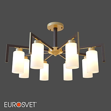 Eurosvet Palio Loft Chandelier 3D model image 1 