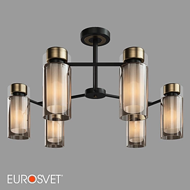 Amado Eurosvet Loft Chandelier 3D model image 1 