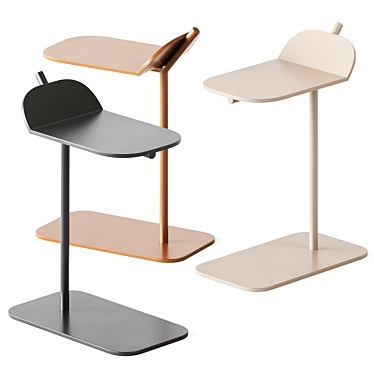 Modern Minimalist Side Table 3D model image 1 