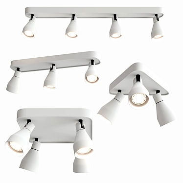 Modern Ceiling Spot Light Collection 3D model image 1 