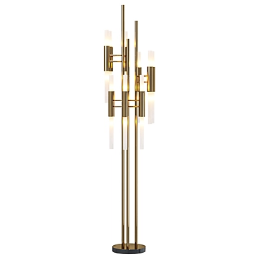 Romatti WATERFALL T1683: Elegant Design Floor Lamp 3D model image 1 