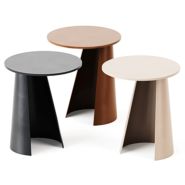 Victor Side Table: Refined & Functional 3D model image 1 
