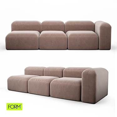 Pishka 4 modular sofa from FORM Mebel