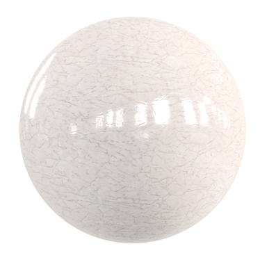 Elegant Light Gray Marble 3D model image 1 