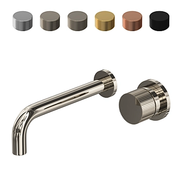 Stella Sirius Wall-Mounted Faucet 3D model image 1 