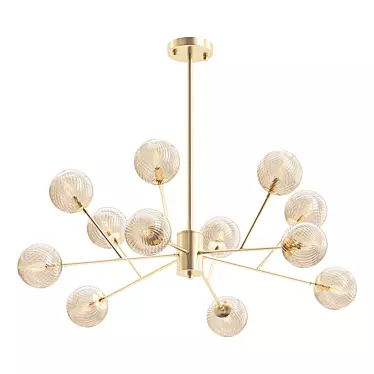 EMBOS B Lighting Fixture: Elegant and Modern 3D model image 1 