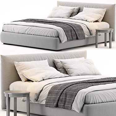 Bed Bokara Grey